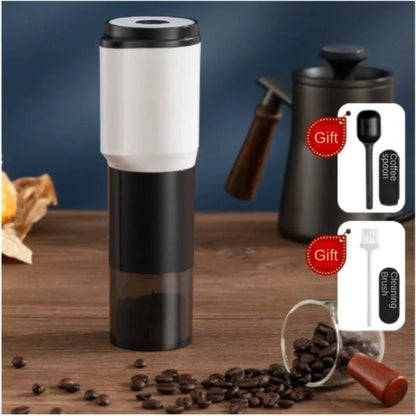 Cafetière Expresso Nomade Automatique – Voiture (12V) & Bureau – Capsules NS & Café Moulu