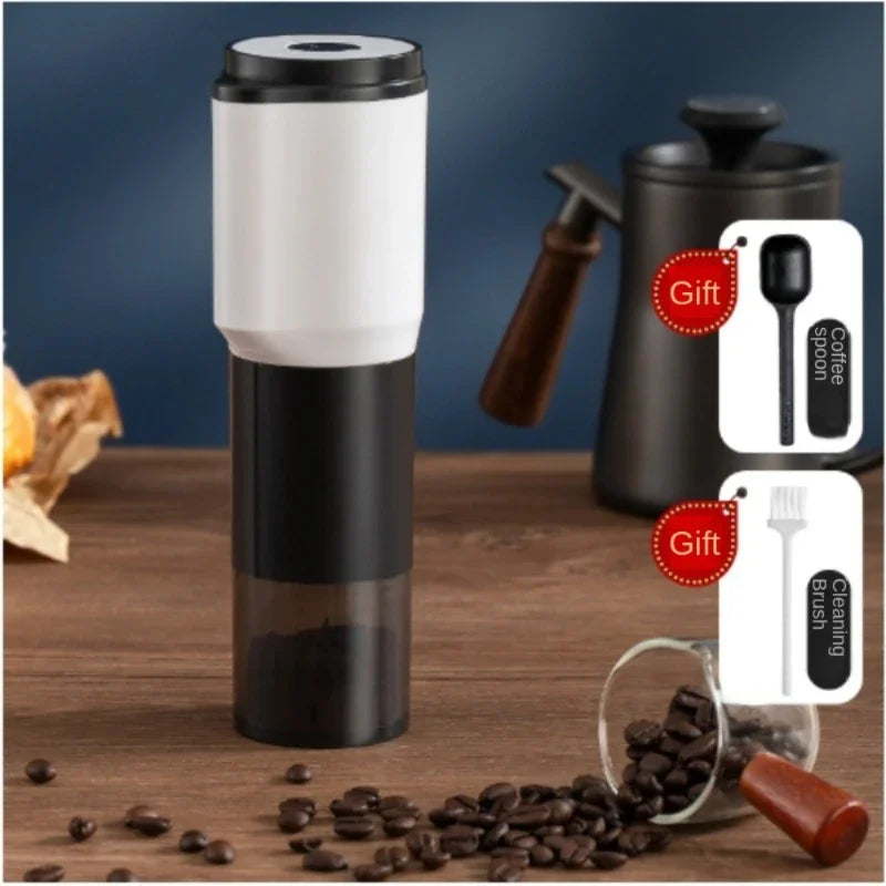 Cafetière Expresso Nomade Automatique – Voiture (12V) & Bureau – Capsules NS & Café Moulu