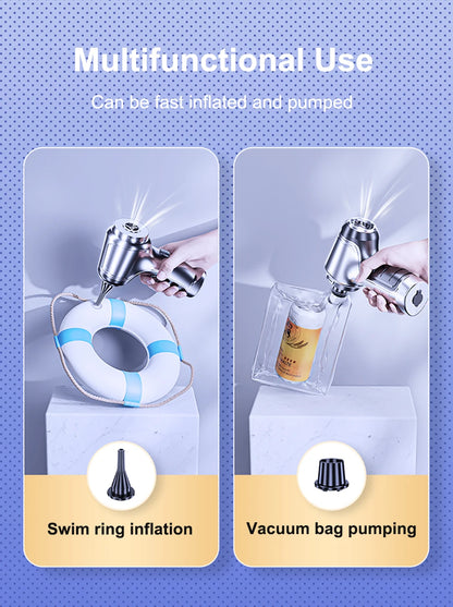 Aspirateur de voiture sans fil Portable 95000PA haute puissance 2 en 1 Mini aspirateur à main souffleur pour voiture maison